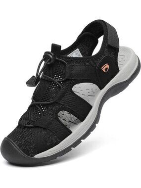 Comfortable Women's Sport Sandals - Closed Toe Hiking & Water Shoes for Outdoor